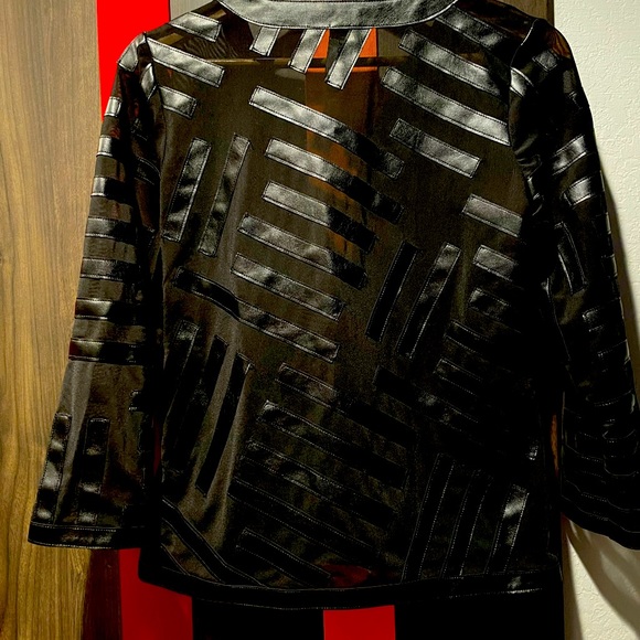 Berek leather & mesh Jacket - Picture 2 of 3